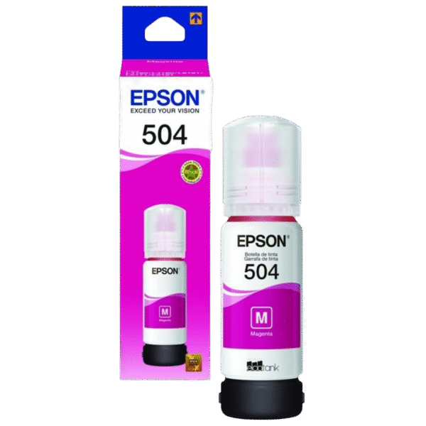 TINTA ORIGINAL EPSON T504320 MAGENTA L4150/L4160/L4260/L6171/L6270/L14150/L6147/L6161